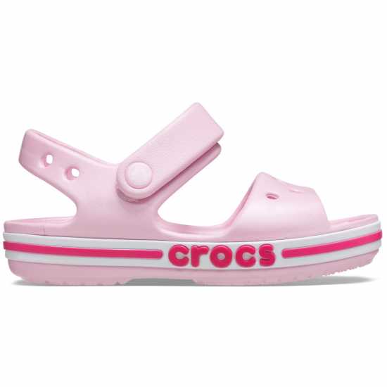 Crocs Детски Сандали Bayaband Childrens Sandals Bll Pink/C P - Детски туристически обувки