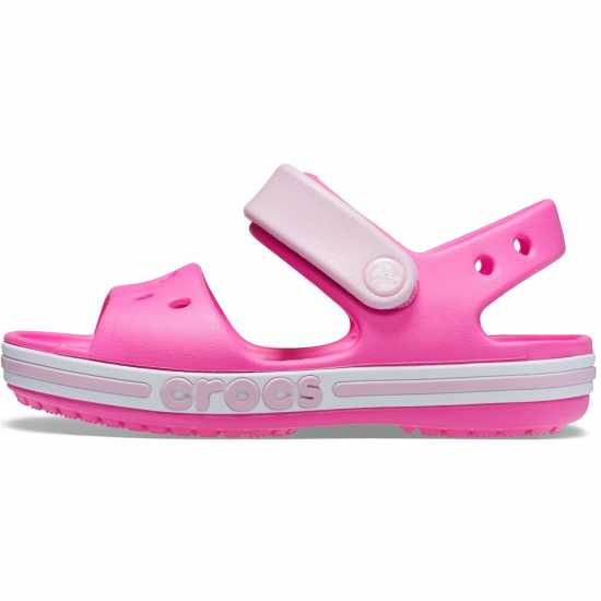 Crocs Bayaband Sandal Childrens Electric Pink Детски сандали и джапанки