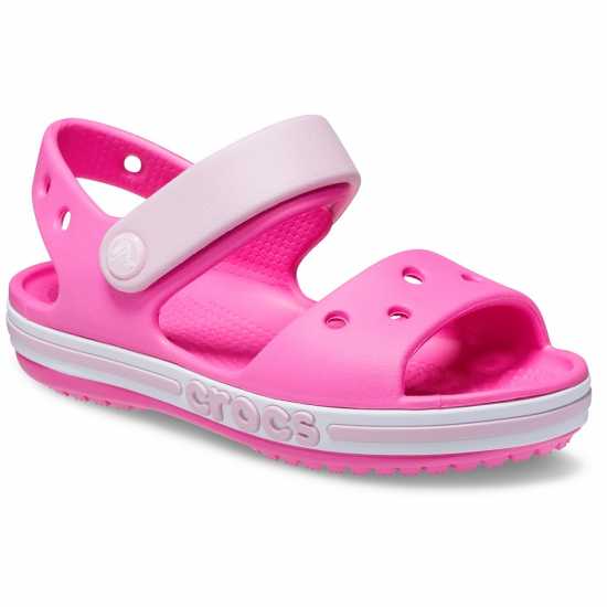 Crocs Bayaband Sandal Childrens Electric Pink Детски сандали и джапанки
