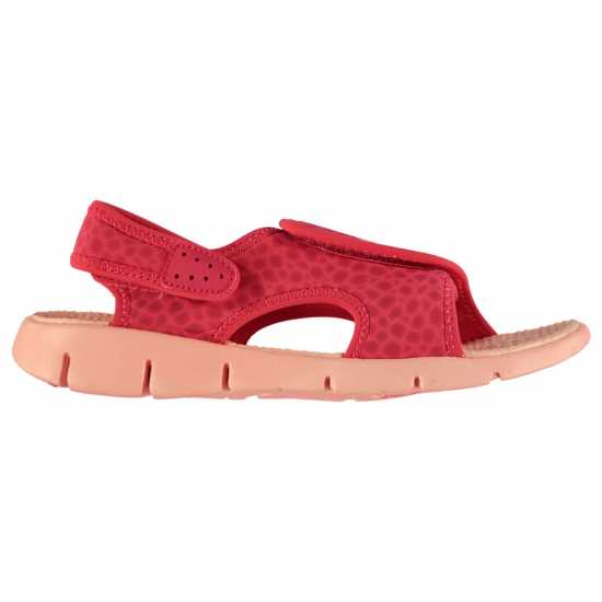 Nike Sunray Adjust Sandals Child Girls Pink/Coral Детски сандали и джапанки