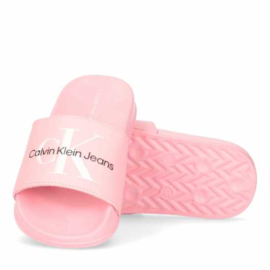 Calvin Klein Jeans Childs Monogram Slides  Детски сандали и джапанки