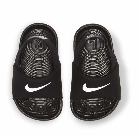 Детски сандали и джапанки Nike Kawa Baby/toddler Slides Черно/Бяло Nike Kawa Baby/toddler Slides Черно/Бяло Детски сандали и джапанки
