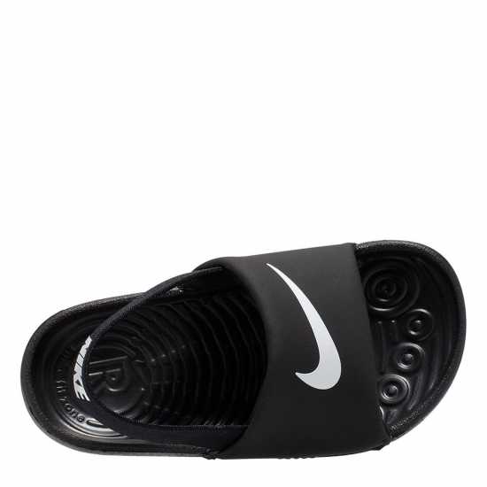 Детски сандали и джапанки Nike Kawa Baby/toddler Slides Черно/Бяло Nike Kawa Baby/toddler Slides Черно/Бяло Детски сандали и джапанки