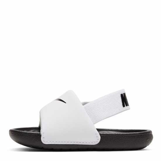 Nike Kawa Baby/toddler Slides White/Black Nike Kawa Baby/toddler Slides White/Black