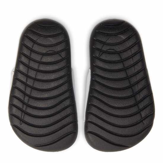 Nike Kawa Baby/toddler Slides White/Black Nike Kawa Baby/toddler Slides White/Black