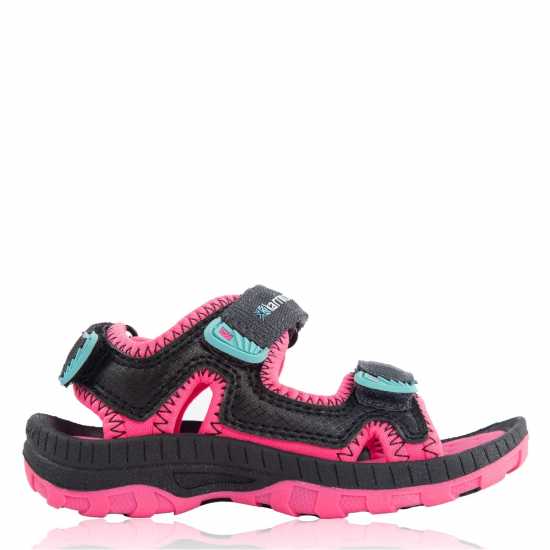 Детски Сандали Karrimor Kora Sandals Infants Black/Pink Детски туристически обувки