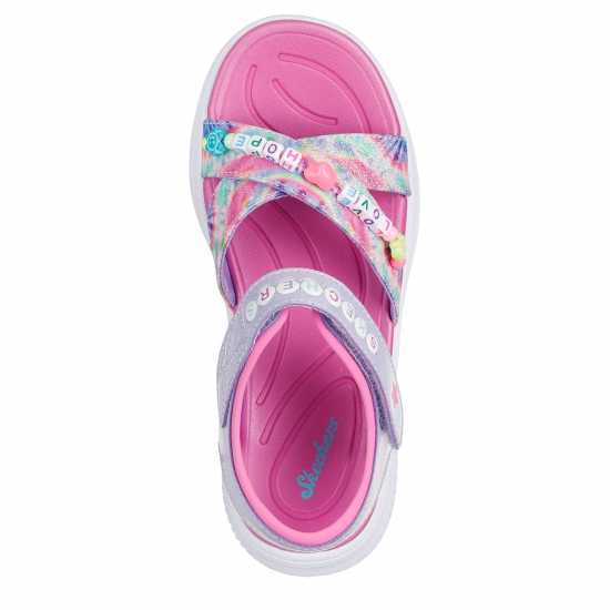 Skechers Friendship Bracelet Theme Sandal Flat Sandals Girls  