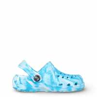 Hot Tuna Cloggs Infants Blue Marble Hot Tuna Cloggs Infants Blue Marble