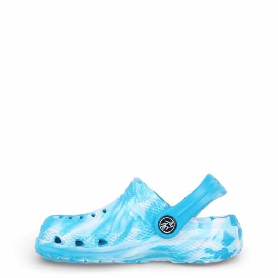Hot Tuna Cloggs Infants Blue Marble Hot Tuna Cloggs Infants Blue Marble