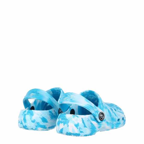 Hot Tuna Cloggs Infants Blue Marble Hot Tuna Cloggs Infants Blue Marble