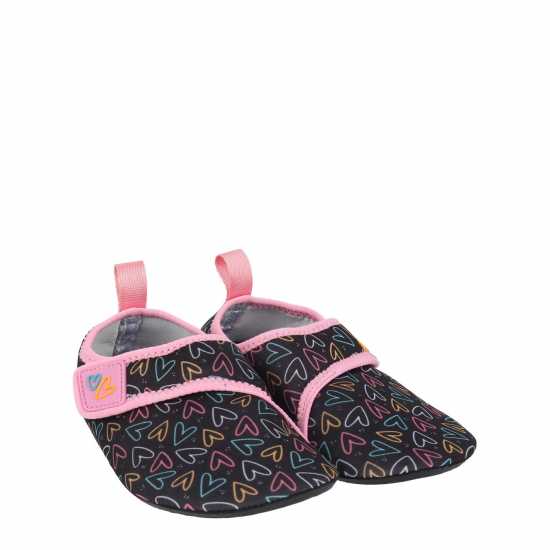 Hot Tuna Hottuna Sock Aqua Water Shoe Childs Черни Сърца Hot Tuna Hottuna Sock Aqua Water Shoe Childs Черни Сърца