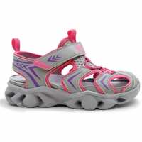 Slazenger Mollusk Sports Sandals Childrens Unisex Grey/Pink Детски сандали и джапанки