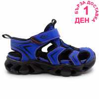 Slazenger Mollusk Sports Sandals Childrens Unisex Black/Blue Детски туристически обувки