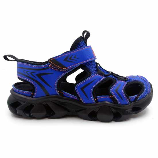 Slazenger Mollusk Sports Sandals Childrens Unisex Black/Blue Детски сандали и джапанки