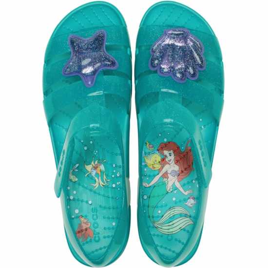 Crocs Kids' Princess Ariel Sliders  
