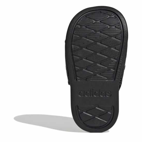 Adidas Adilette Estrap Slides Infants Черно/Бяло Детски сандали и джапанки