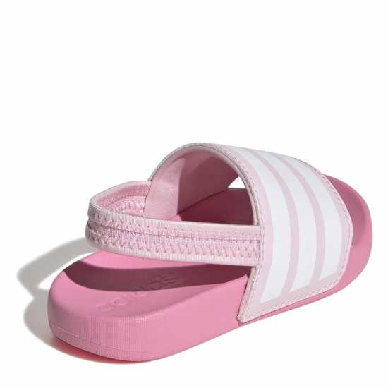 Детски сандали и джапанки Adidas Adilette Estrap Slides Infants Розово/Бяло Adidas Adilette Estrap Slides Infants Розово/Бяло Детски сандали и джапанки