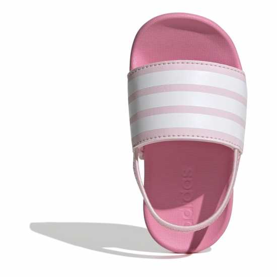 Детски сандали и джапанки Adidas Adilette Estrap Slides Infants Розово/Бяло Adidas Adilette Estrap Slides Infants Розово/Бяло Детски сандали и джапанки