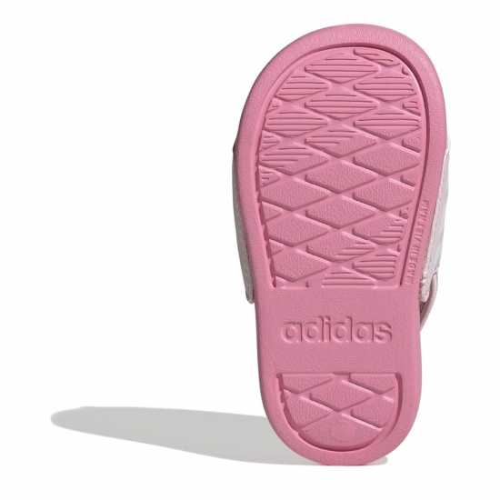 Детски сандали и джапанки Adidas Adilette Estrap Slides Infants Розово/Бяло Adidas Adilette Estrap Slides Infants Розово/Бяло Детски сандали и джапанки