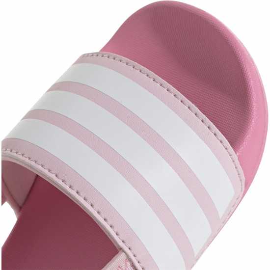 Детски сандали и джапанки Adidas Adilette Estrap Slides Infants Розово/Бяло Adidas Adilette Estrap Slides Infants Розово/Бяло Детски сандали и джапанки