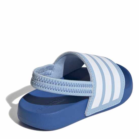 Детски сандали и джапанки Adidas Adilette Estrap Slides Infants Небесно син/Бял Adidas Adilette Estrap Slides Infants Небесно син/Бял Детски сандали и джапанки
