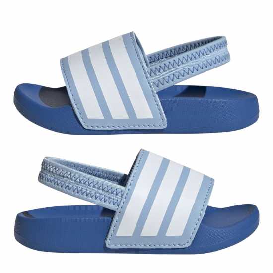 Детски сандали и джапанки Adidas Adilette Estrap Slides Infants Небесно син/Бял Adidas Adilette Estrap Slides Infants Небесно син/Бял Детски сандали и джапанки