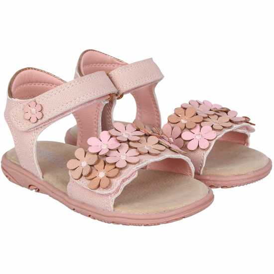 Soulcal Vel Strap Sandals Infant Girls Pink Детски сандали и джапанки