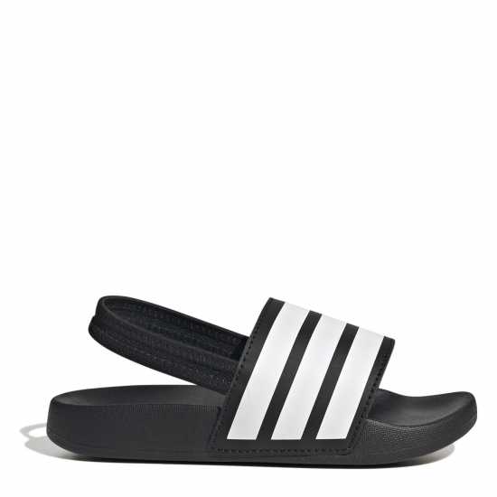 Adidas Adilette Estrap Slides Kids Черно/Бяло Детски сандали и джапанки