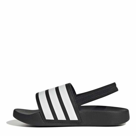 Adidas Adilette Estrap Slides Kids Черно/Бяло Детски сандали и джапанки
