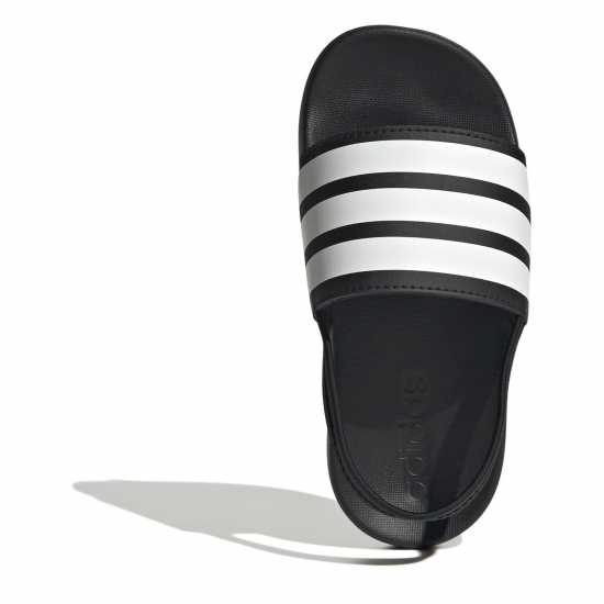 Adidas Adilette Estrap Slides Kids Черно/Бяло Детски сандали и джапанки