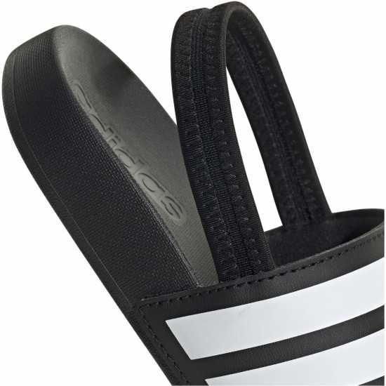 Adidas Adilette Estrap Slides Kids Черно/Бяло Детски сандали и джапанки