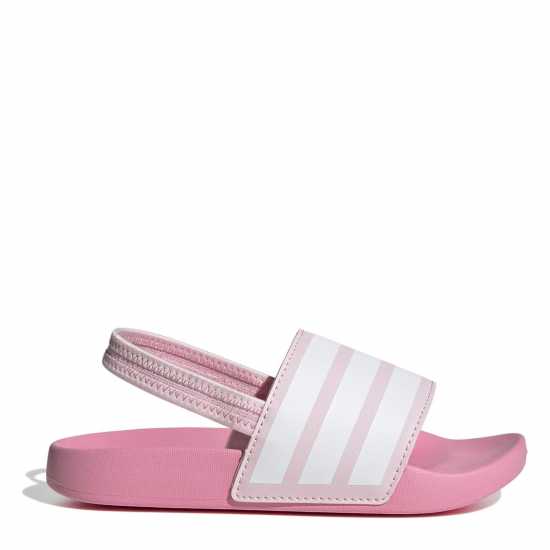 Adidas Adilette Estrap Slides Kids Розово/Бяло Детски сандали и джапанки