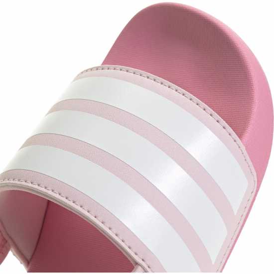 Adidas Adilette Estrap Slides Kids Розово/Бяло Детски сандали и джапанки