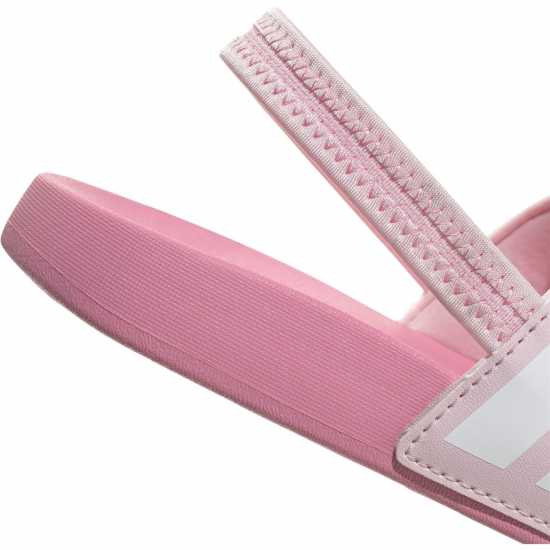 Adidas Adilette Estrap Slides Kids Розово/Бяло Детски сандали и джапанки