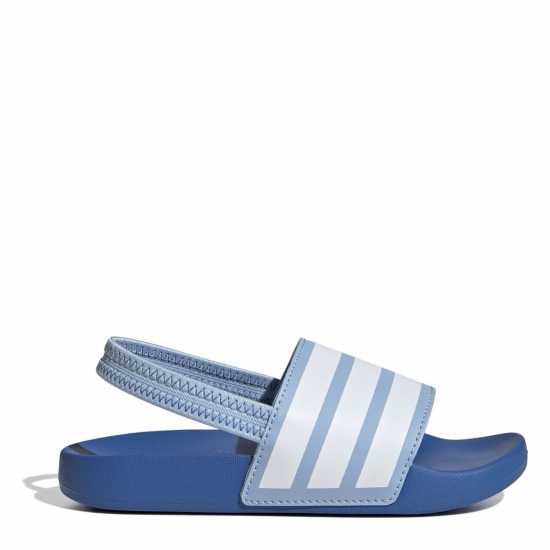Adidas Adilette Estrap Slides Kids Небесно син/Бял Детски сандали и джапанки