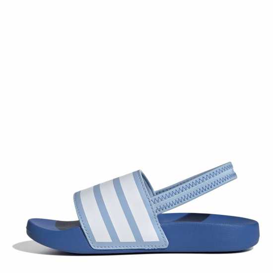 Adidas Adilette Estrap Slides Kids Небесно син/Бял Детски сандали и джапанки