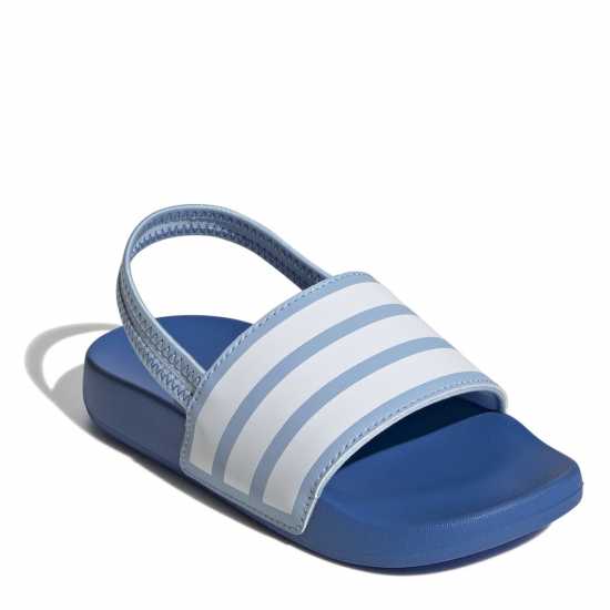 Adidas Adilette Estrap Slides Kids Небесно син/Бял Детски сандали и джапанки