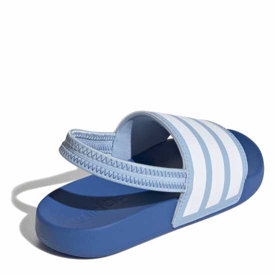 Adidas Adilette Estrap Slides Kids Небесно син/Бял Детски сандали и джапанки