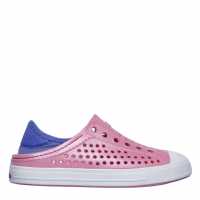 Sale Skechers Guzman Step In Child Boys Clogs Pink/Blue Детски сандали и джапанки