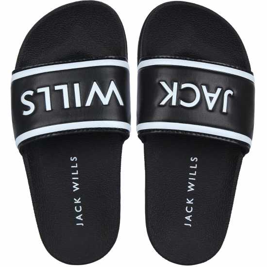 Детски сандали и джапанки Jack Wills Harvey Sliders Childrens Jack Wills Harvey Sliders Childrens Детски сандали и джапанки