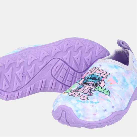 Character Aqua Childrens Water Shoes Stitch 