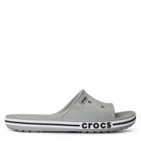 Crocs Bayaband Slide Mens Light Grey 