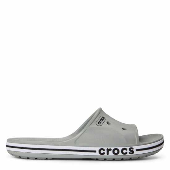 Crocs Bayaband Slide Mens Light Grey Crocs Bayaband Slide Mens Light Grey