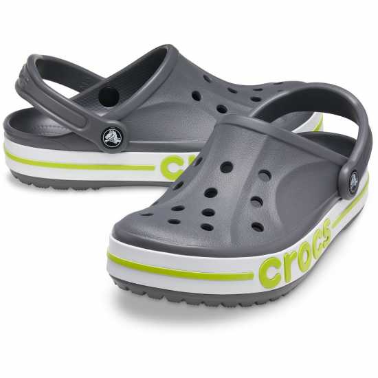 Crocs Bayaband Clog Adults Сиво/Зелено Crocs Bayaband Clog Adults Сиво/Зелено