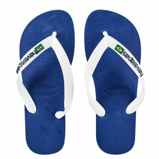 Havaianas Brasil Logo Marine Blue 35/36  Детски сандали и джапанки