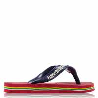 Havaianas Logo Flip-Flop Junior Red Детски сандали и джапанки