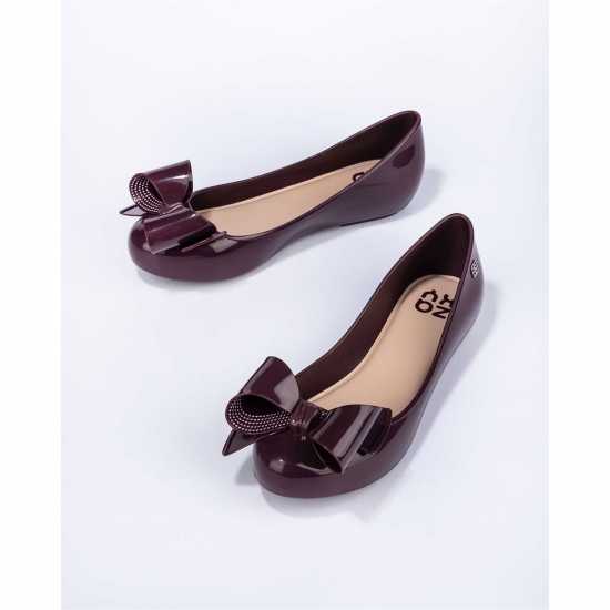 Zaxy Zaxy N Pop Icon Bow Ld63 Burgundy 