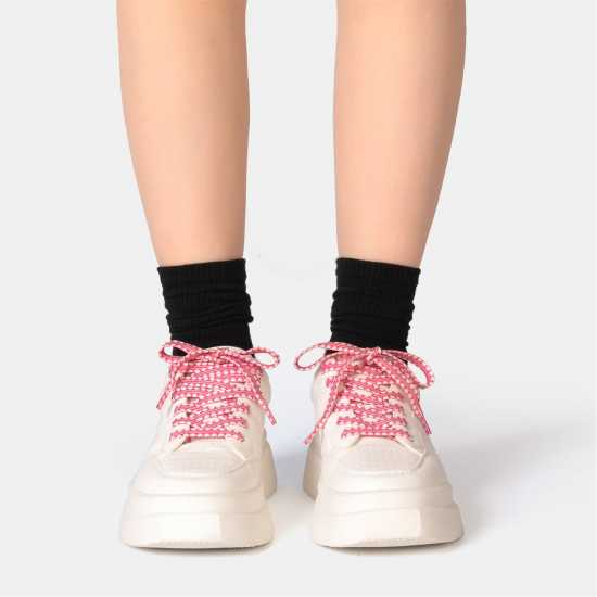 Kappa Ari Trainers Бяло/Розово Червено 