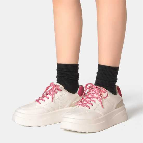 Kappa Ari Trainers Бяло/Розово Червено 