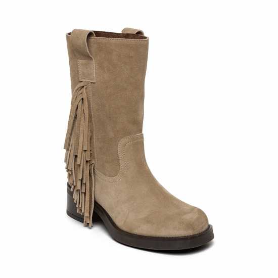 Steve Madden Madden Benedict F Ld53 Taupe Suede Дамски ботуши